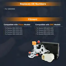 Rear Door Lock Actuator Compatible… — Photo 2