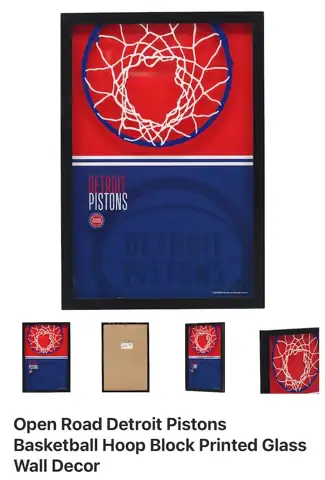 Detroit pistons wall decor — Photo 1