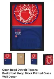 Detroit pistons wall decor — Photo 1