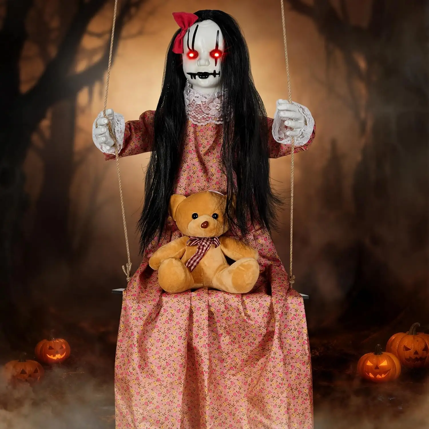 Scary Halloween Hanging Decorations Outdoor,4.6FT… — Photo 1