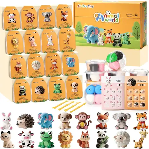 Air Dry Clay Kit: 16… — Photo 1
