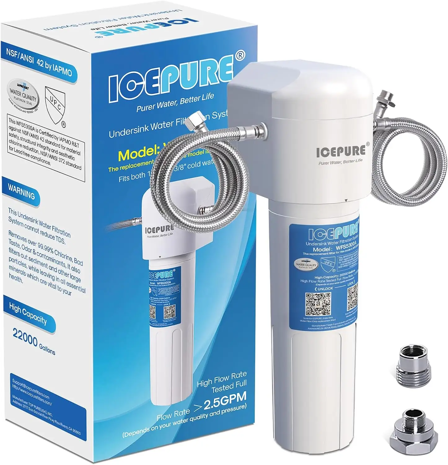 ICEPURE Under Sink Filter System,… — Photo 1