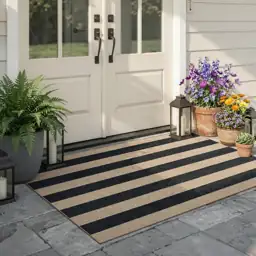 Lahome Striped Jute Fall Outdoor… — Photo 1