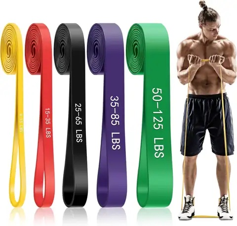 5-Level Resistance Bands for Working… — Photo 1