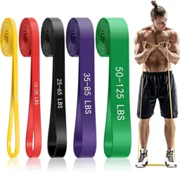 5-Level Resistance Bands for Working… — Photo 1