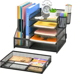 Marbrasse 5-Tier Organizer with File… — Photo 2