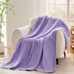VANJOROY 9-Layer Muslin Throw Blanket… — Photo 1