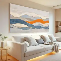 Abstract Canvas Wall Art Decor… — Photo 1
