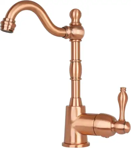 Copper One-Handle Widespread Kitchen Bar… — Photo 1