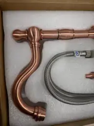 Copper One-Handle Widespread Kitchen Bar… — Photo 6