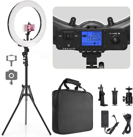 Pixel Ring Light 19" Bi-Color… — Photo 1
