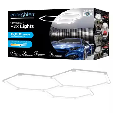 Enbrighten UltraBrite Hex Lights 16Pack… — Photo 1
