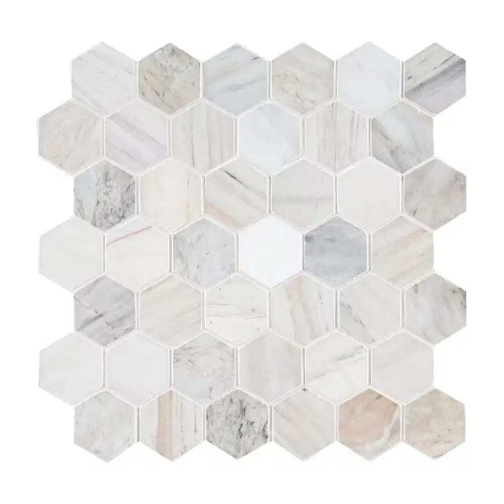 Angora 2 in. Hex Marble… — Photo 1