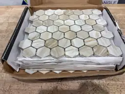 Angora 2 in. Hex Marble… — Photo 4