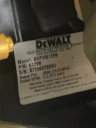 DEWALT 3600 PSI 2.5 GPM… — Photo 6