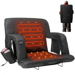 25-in Double-Heat Stadium Seat, Portable… — Photo 2