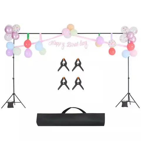 Portable Backdrop Stand with 5… — Photo 1