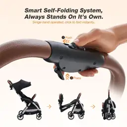 Babideal Lightweight Stroller, Self-Folding, One-Hand… — Photo 2