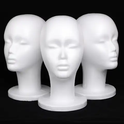Leeven Styrofoam Wig Heads Foam… — Photo 1