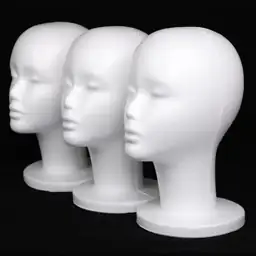 Leeven Styrofoam Wig Heads Foam… — Photo 2
