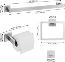 FEILERN 20-Piece Bathroom Hardware Set… — Photo 2