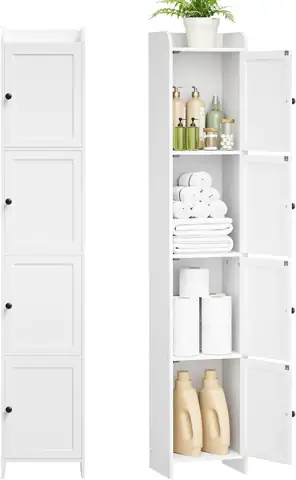 Slim Bathroom Storage Cabinet, Reversible… — Photo 1