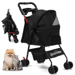 Dog Stroller, Foldable, 4-Wheel, for… — Photo 1