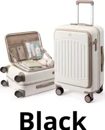 LOVEVOOK Carry On Luggage 22x14x9,… — Photo 1