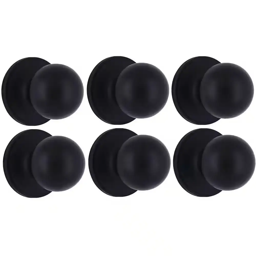 Ball Matte Black Hall/Closet Door… — Photo 1