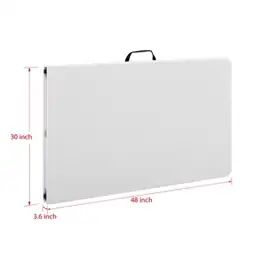 Mainstays 8 ft Fold-in-Half Folding… — Photo 2