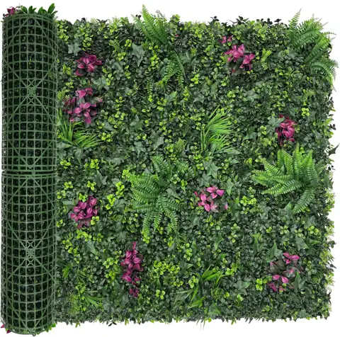 40"x120"(33.3 SQFT) Greenery Grass Wall… — Photo 1