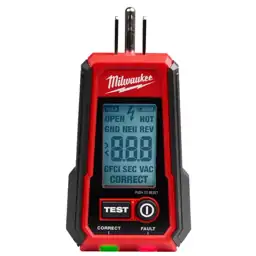 Digital GFCI Receptacle Tester — Photo 1