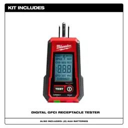 Digital GFCI Receptacle Tester — Photo 2