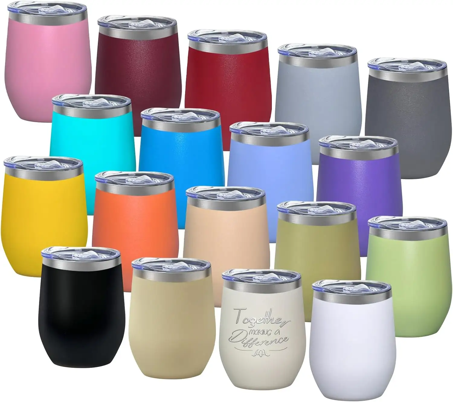 18 Pack 12oz Stainless Steel… — Photo 1