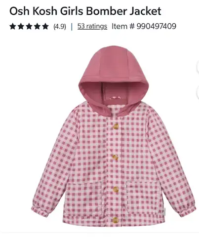 Osh Kosh Girls Bomber Jacket… — Photo 1