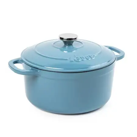 Lodge 5.5 Quart Ocean Enamel… — Photo 1