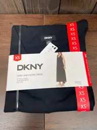 DKNY Linen Blend Dress — Photo 1