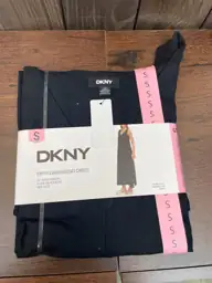 DKNY Linen Blend Dress — Photo 1