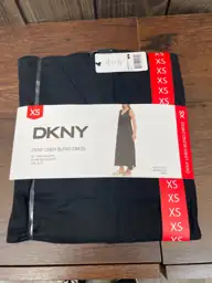 DKNY Linen Blend Dress — Photo 1