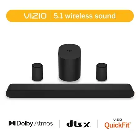 Vizio SV510XW 5.1 Soundbar with… — Photo 1