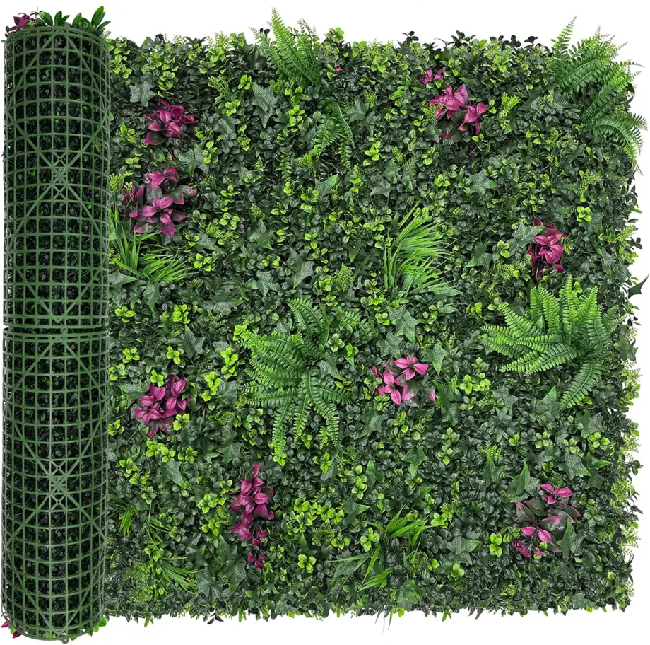 40"x120"(33.3 SQFT) Greenery Grass Wall… — Photo 1