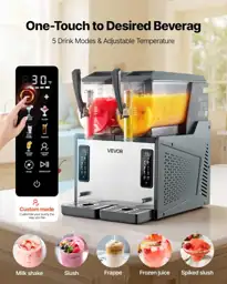 VEVOR Slushie Machine, 4L/135oz, 2… — Photo 2