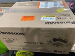 Panasonic WhisperFit Condensation Sensor, Pick-A-Flow… — Photo 5
