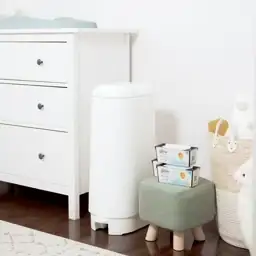 Diaper Genie Signature Pail, White,… — Photo 2