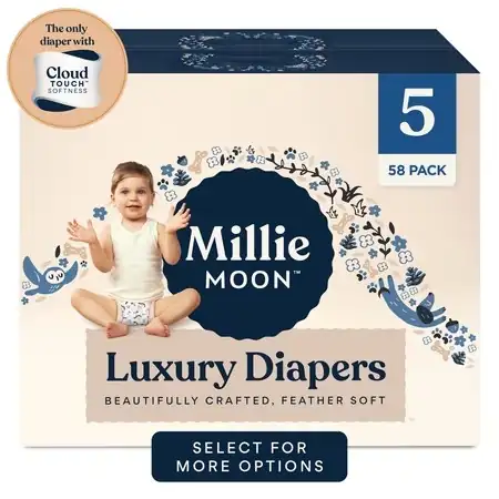Millie Moon Luxury Diapers, Size… — Photo 1