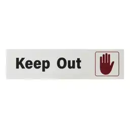 Pen+Gear KEEP OUT Sign, 2… — Photo 2