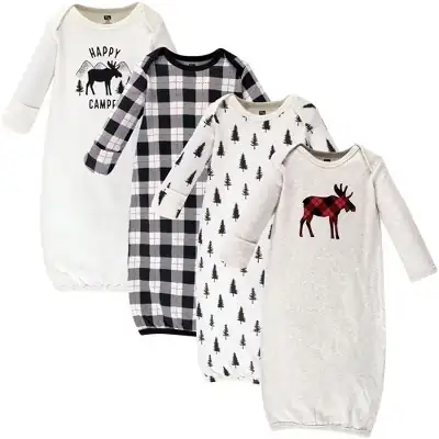 Hudson Baby Cotton Gowns, Moose,… — Photo 1