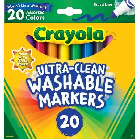 Crayola Ultra-Clean Washable Broad Line… — Photo 1