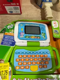 LeapFrog 2-in-1 LeapTop Touch Learning Laptop for Kids - Electronic ...