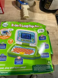 LeapFrog 2-in-1 LeapTop Touch Learning Laptop for Kids - Electronic ...